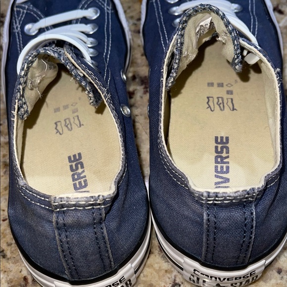 Converse Blue and White Sneakers - Picture 9 of 10